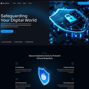 SecureTech Corporate Template